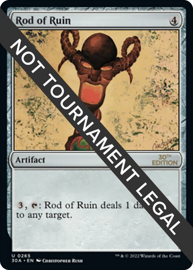 0265 Rod of Ruin U 30th Anniversary Edition