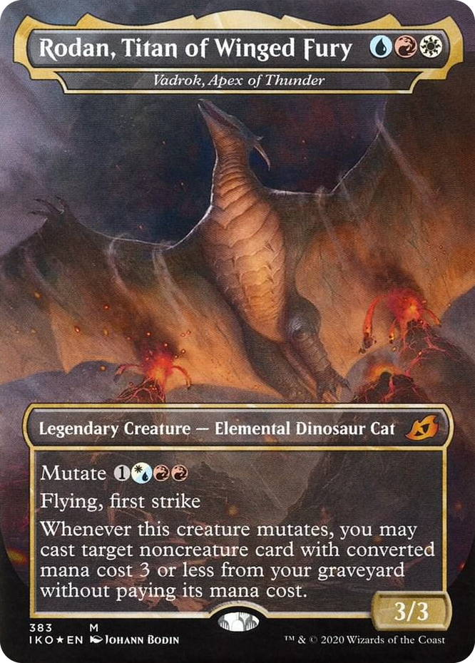 0383 Rodan, Titan of Winged Fury - Vadrok, Apex of Thunder M Lair of Behemoths