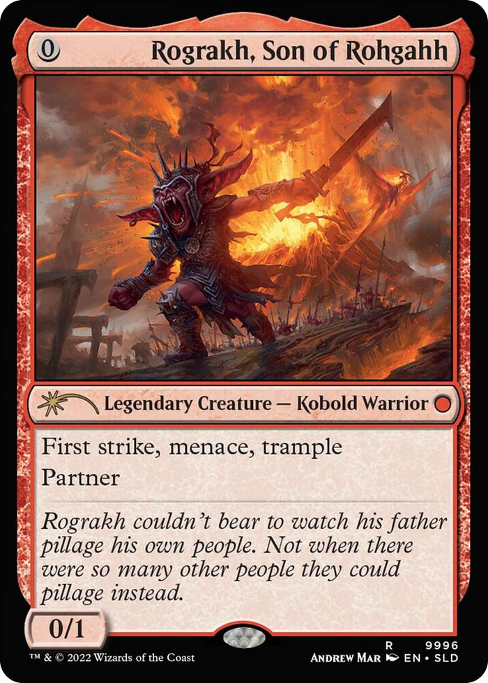 Rograkh, Son of Rohgahh #9996 R - Secret Lair Drop Series Pokemon card