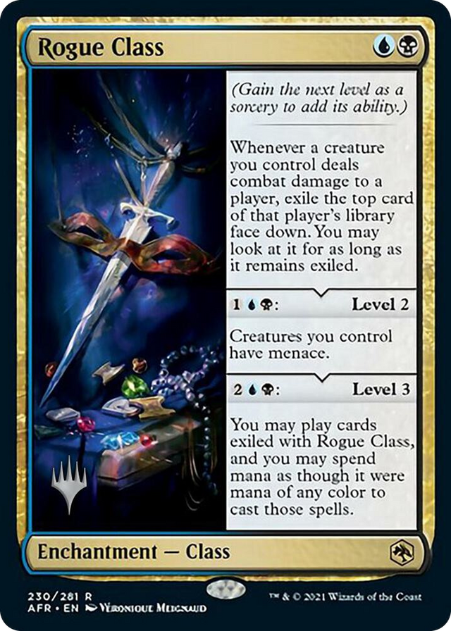 0230 Rogue Class R Promo Pack: Adventures in the Forgotten Realms