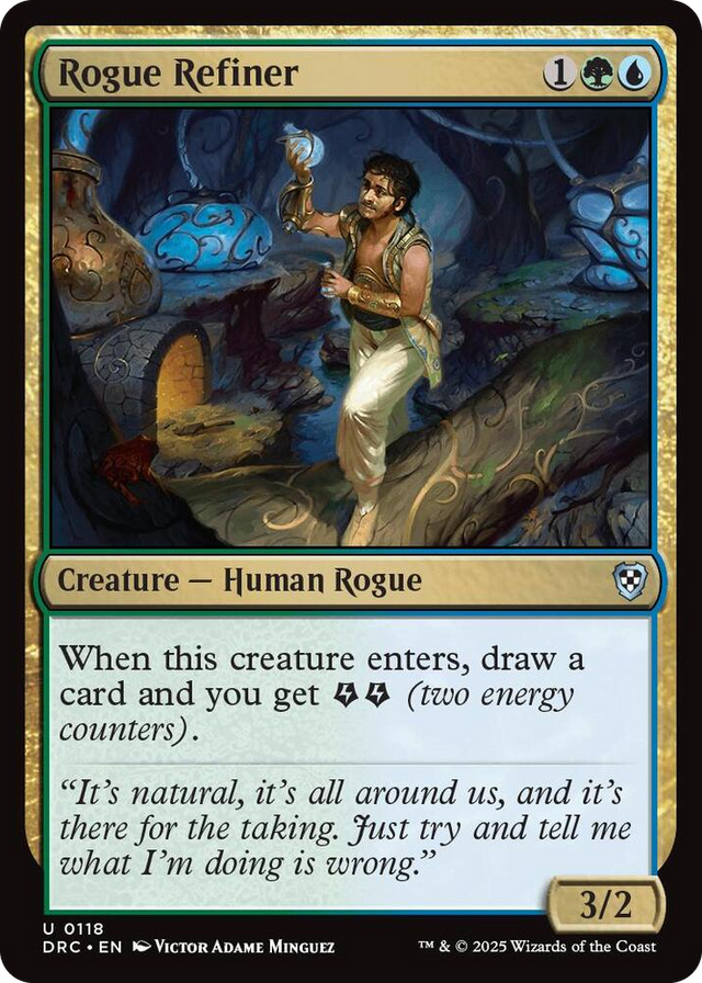 0118 Rogue Refiner U Commander: Aetherdrift