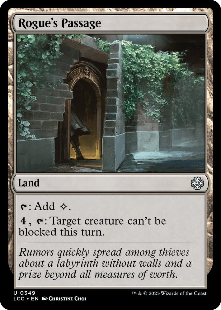 0349 Rogue's Passage U Commander: The Lost Caverns of Ixalan