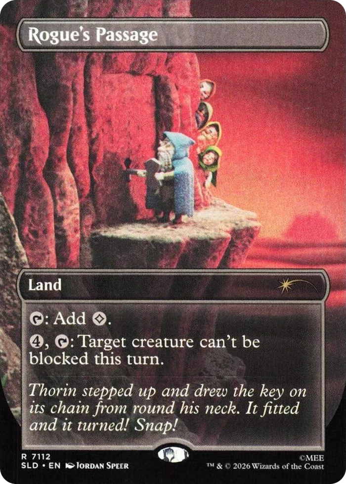 Rogue's Passage (7112) #7112 R - Secret Lair Drop Series Pokemon card