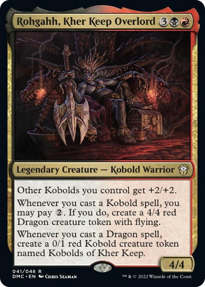 0041 Rohgahh, Kher Keep Overlord R Commander: Dominaria United