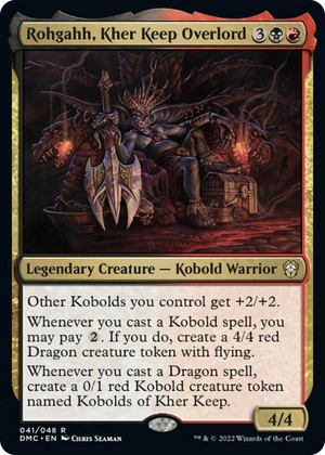 0041 Rohgahh, Kher Keep Overlord R Commander: Dominaria United