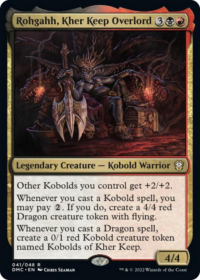 0041 Rohgahh, Kher Keep Overlord R Commander: Dominaria United