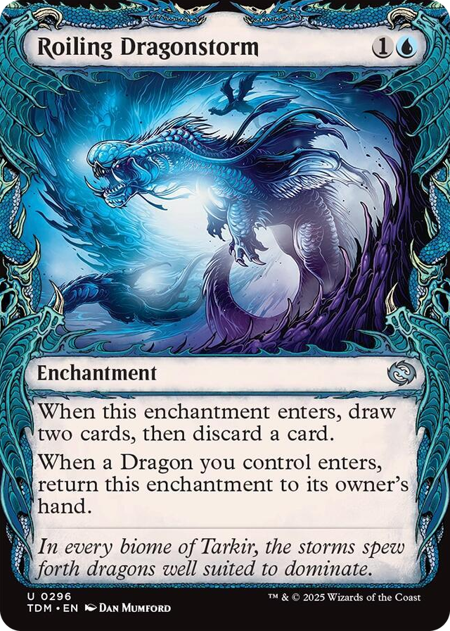 0296 Roiling Dragonstorm (Showcase) U Dragonstorm