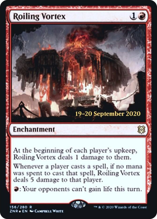 0156 Roiling Vortex R Prerelease Cards