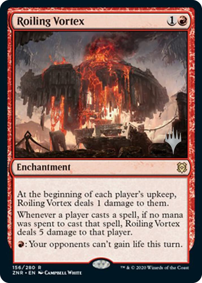0156 Roiling Vortex R Promo Pack: Zendikar Rising