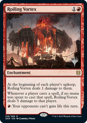 0156 Roiling Vortex R Promo Pack: Zendikar Rising