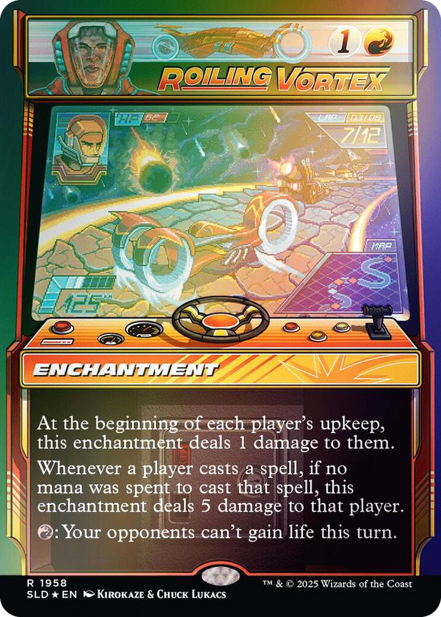 1958 Roiling Vortex (Rainbow Foil) R Secret Lair Drop Series