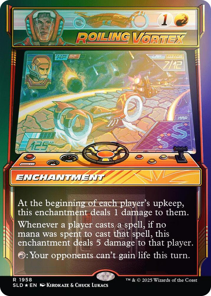 Roiling Vortex (Rainbow Foil) #1958 R - Secret Lair Drop Series Pokemon card