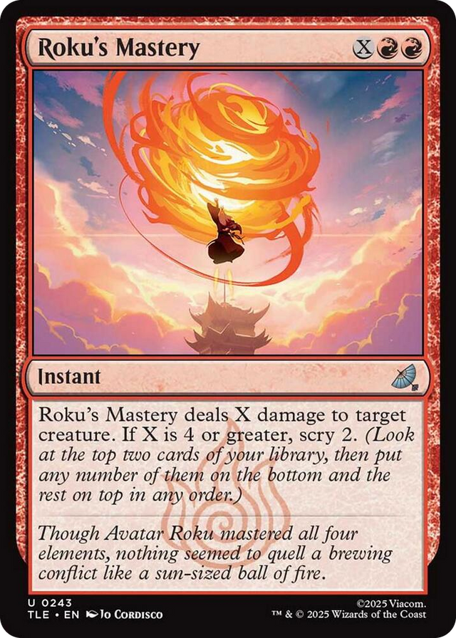 0243 Roku's Mastery U The Last Airbender: Eternal-Legal