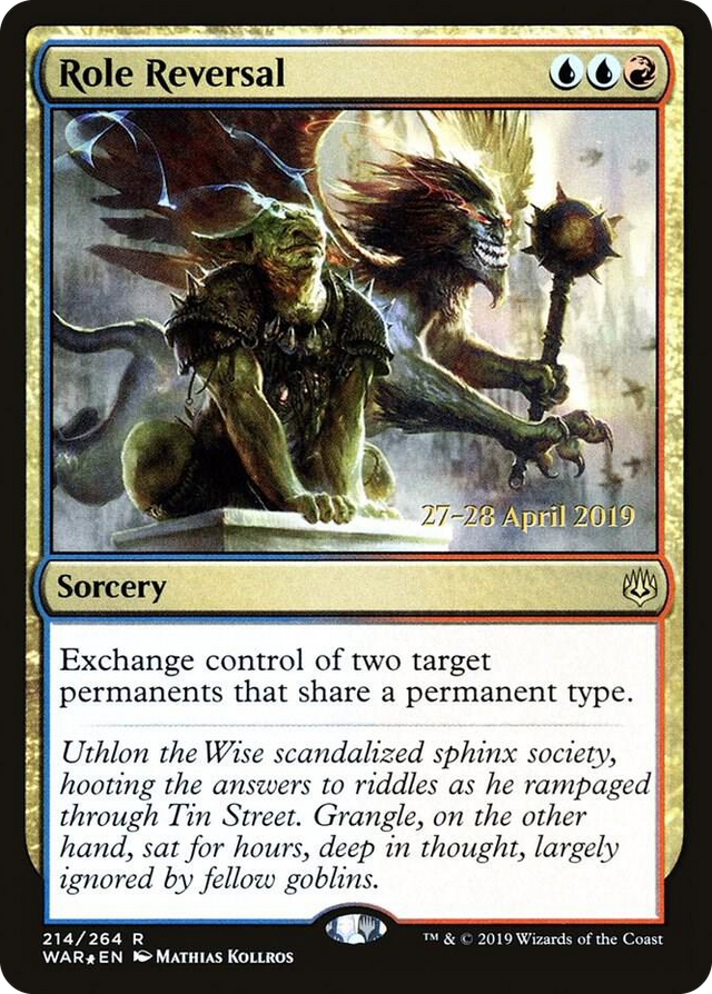 0214 Role Reversal R Prerelease Cards