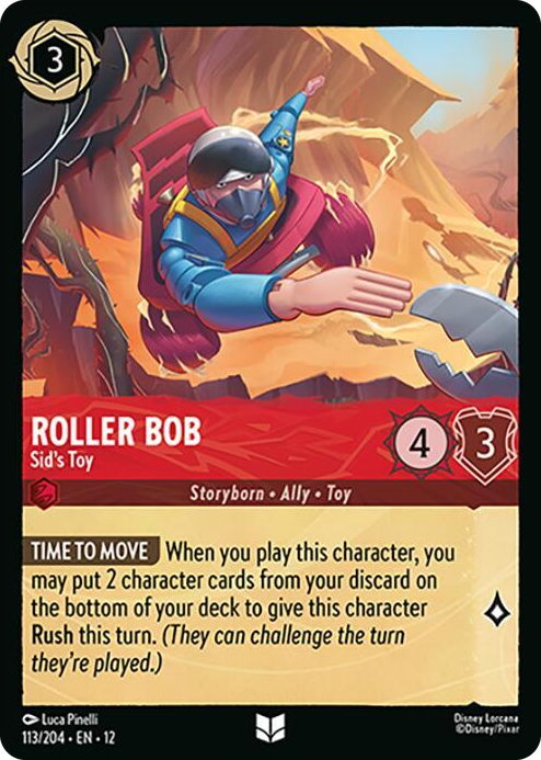 0113 Roller Bob - Sid's Toy Uncommon Wilds Unknown