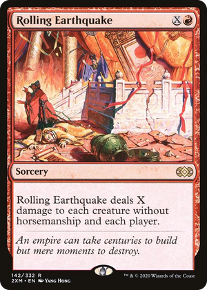0142 Rolling Earthquake R Double Masters