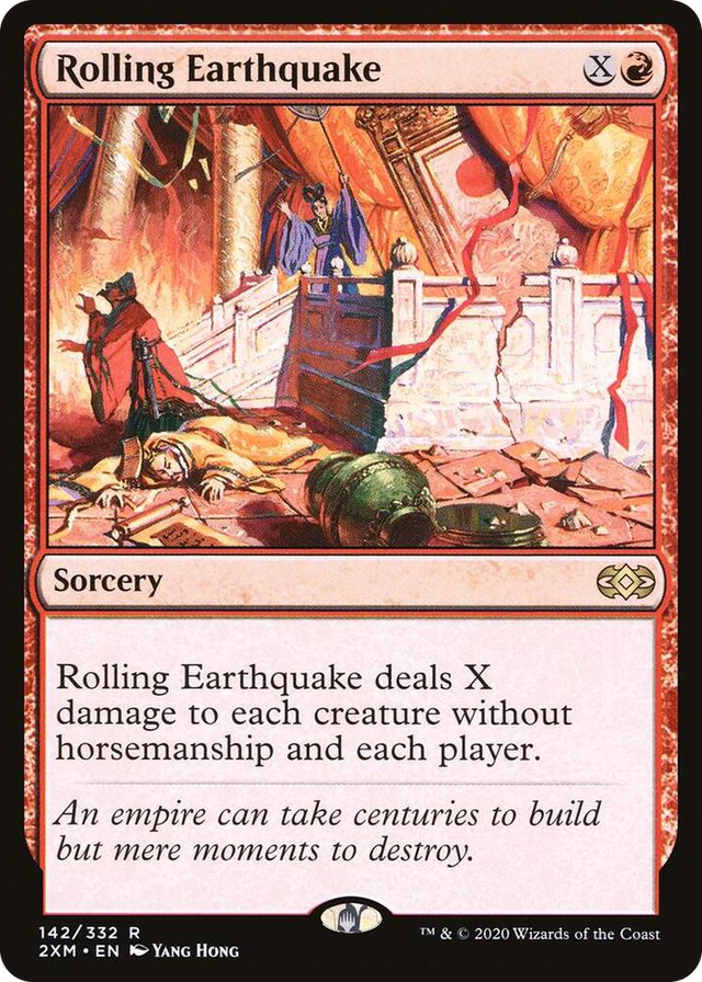 0142 Rolling Earthquake R Double Masters