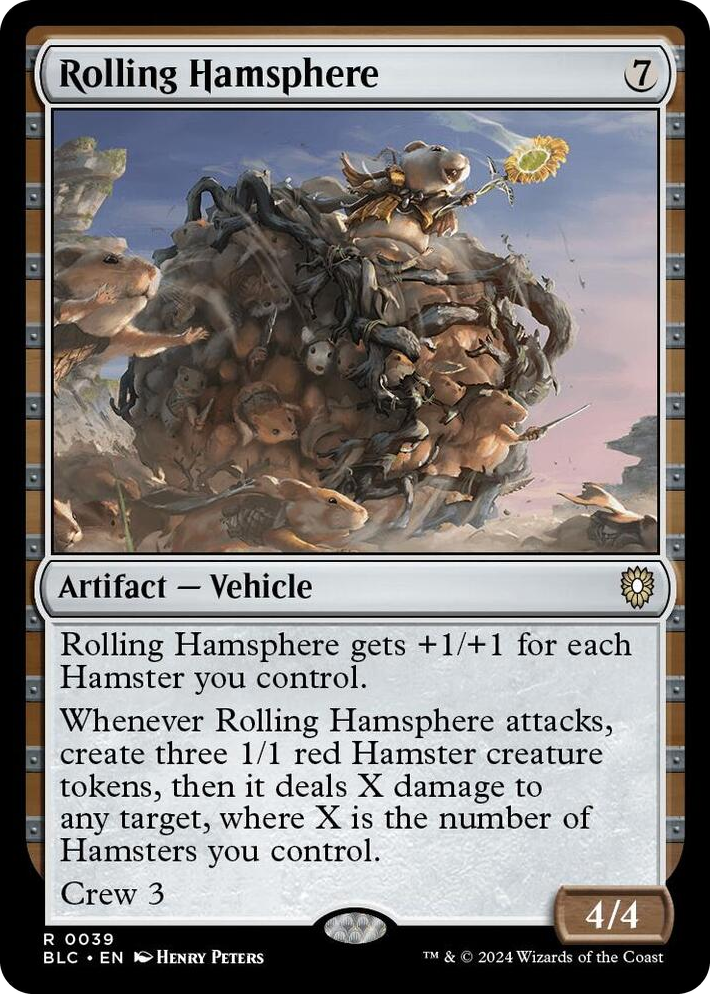 0039 Rolling Hamsphere R Commander: Bloomburrow