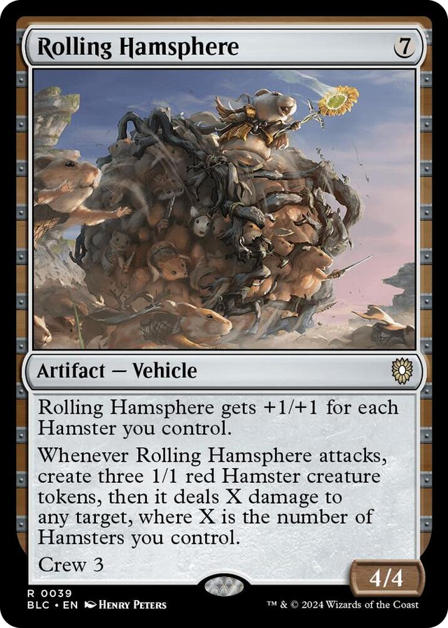 0039 Rolling Hamsphere R Commander: Bloomburrow