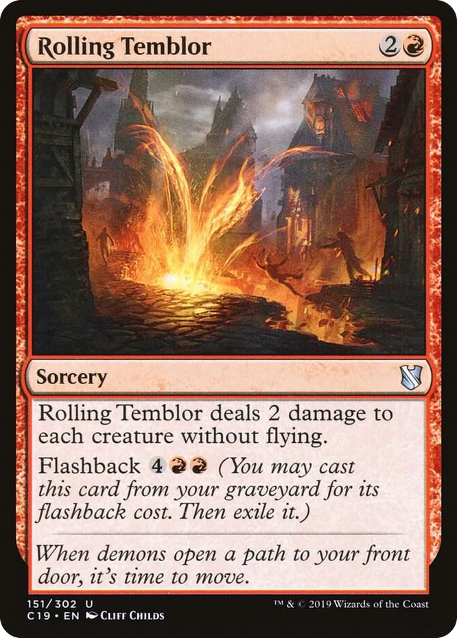 0151 Rolling Temblor U Commander 2019