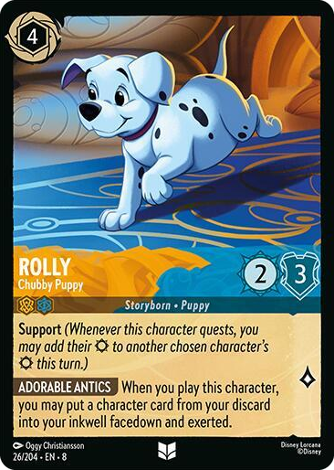 0026 Rolly - Chubby Puppy Uncommon Reign of Jafar