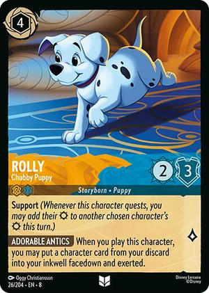 0026 Rolly - Chubby Puppy Uncommon Reign of Jafar