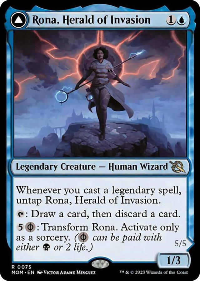 0075 Rona, Herald of Invasion R March of the Machine