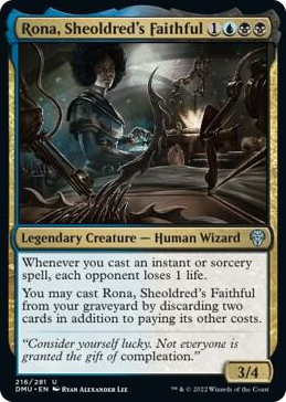 0216 Rona, Sheoldred's Faithful U Dominaria United