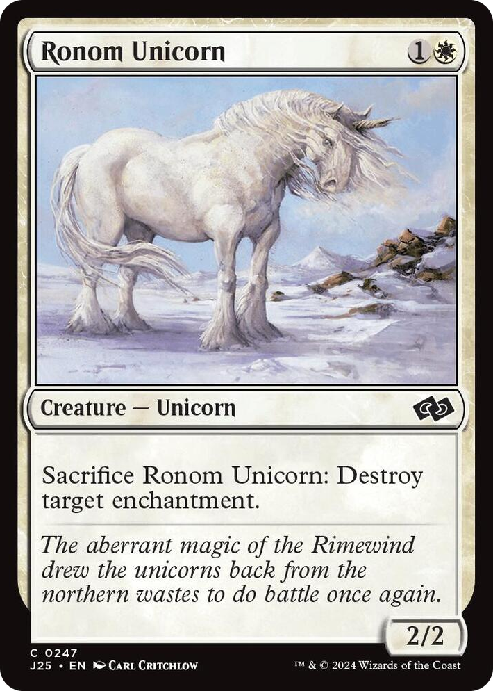 0247 Ronom Unicorn C Foundations Jumpstart