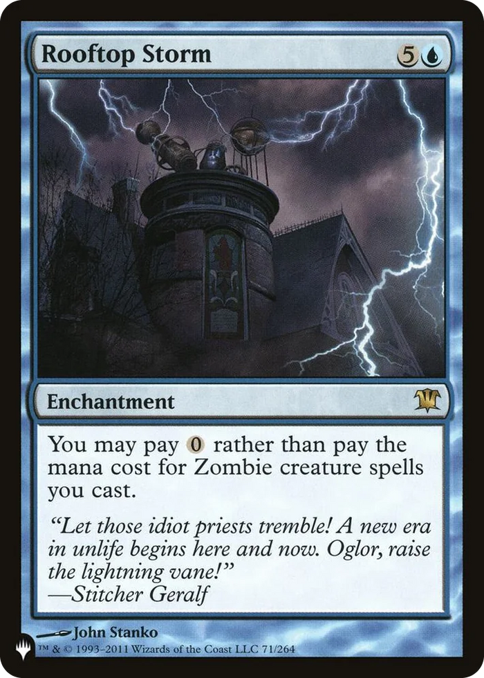 0071 Rooftop Storm R The List Reprints