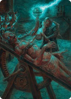 0008 Rooftop Storm Art Card S Art Series: Innistrad Remastered