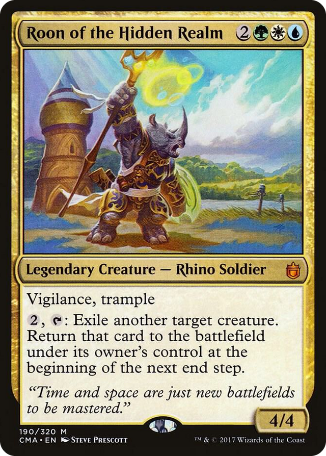 0190 Roon of the Hidden Realm M Commander Anthology