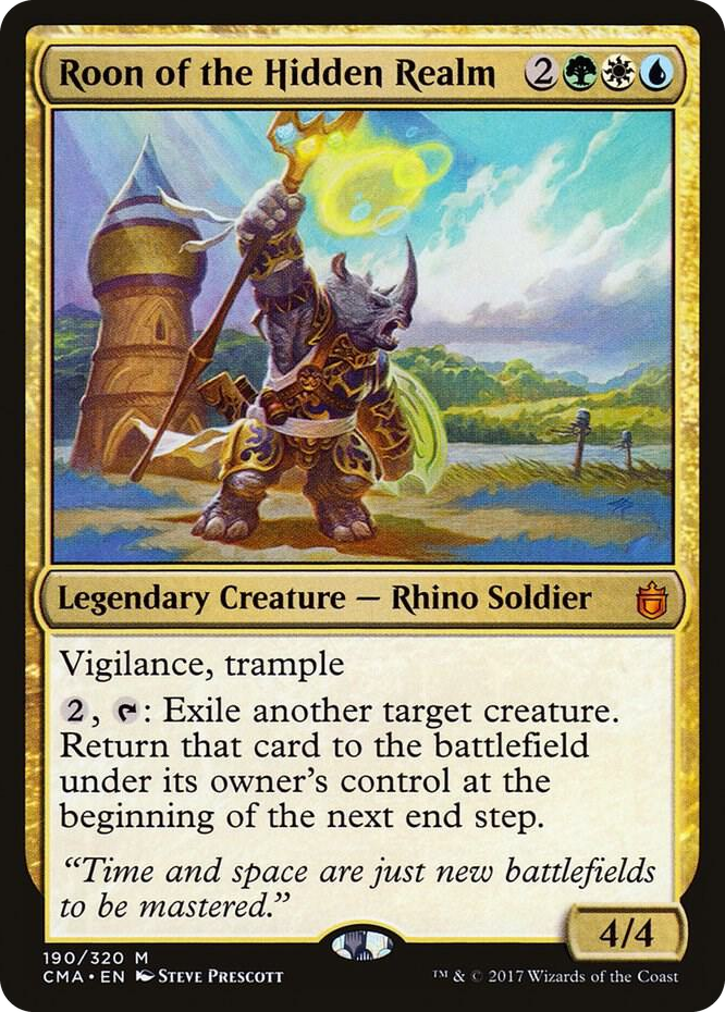 Roon of the Hidden Realm #190 M - Commander Anthology Pokemon card