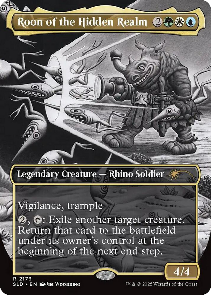Roon of the Hidden Realm #2173 R - Secret Lair Drop Series Pokemon card