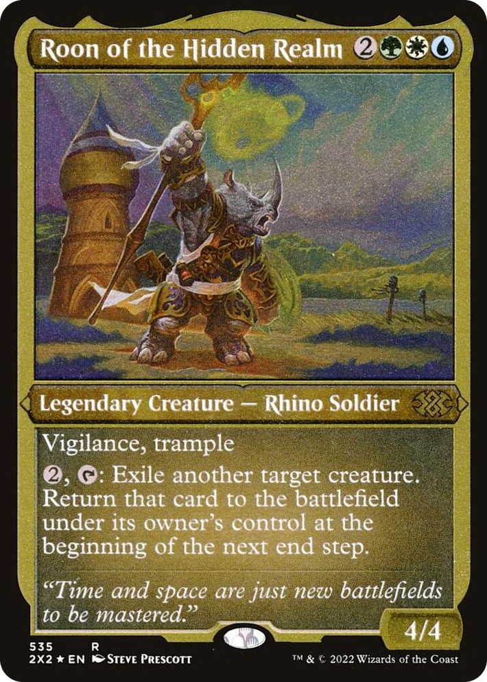 0535 Roon of the Hidden Realm (Foil Etched) R Double Masters 2022