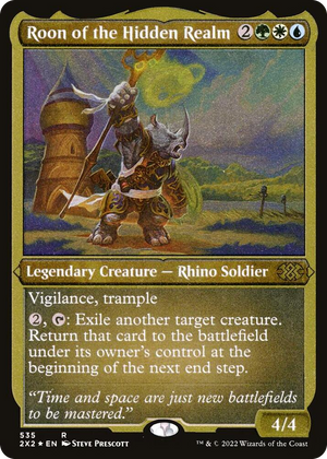 0535 Roon of the Hidden Realm (Foil Etched) R Double Masters 2022