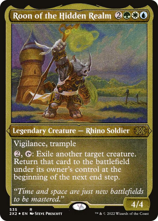 0535 Roon of the Hidden Realm (Foil Etched) R Double Masters 2022