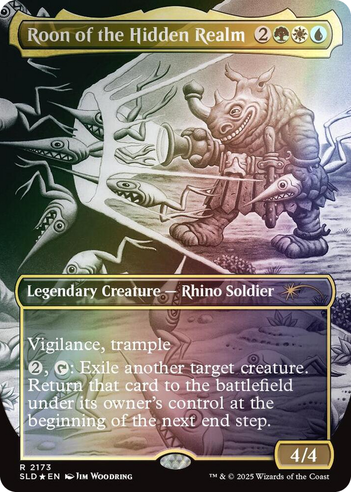 Roon of the Hidden Realm (Rainbow Foil) #2173 R - Secret Lair Drop Series Pokemon card