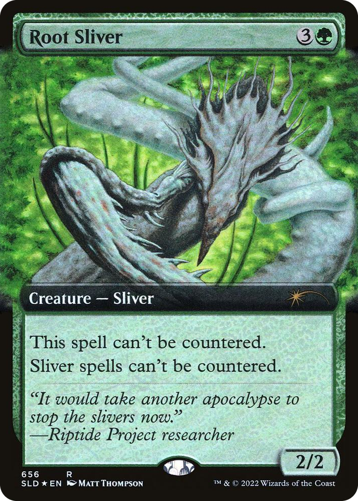 0656 Root Sliver (Extended Art) R Secret Lair Drop Series