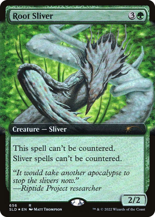 0656 Root Sliver (Extended Art) R Secret Lair Drop Series