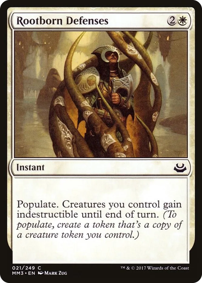 0021 Rootborn Defenses C Modern Masters 2017