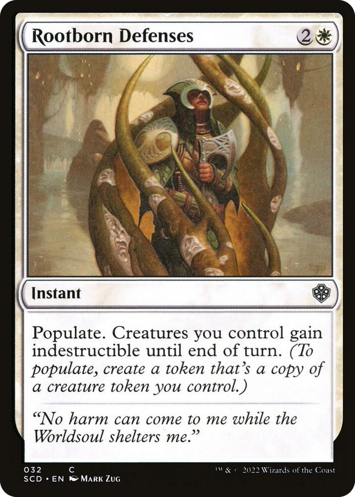 Rootborn Defenses #32 C - Starter Commander Decks Pokemon card
