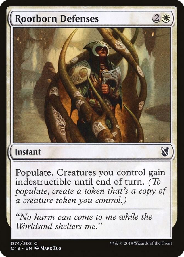 0074 Rootborn Defenses C Commander 2019