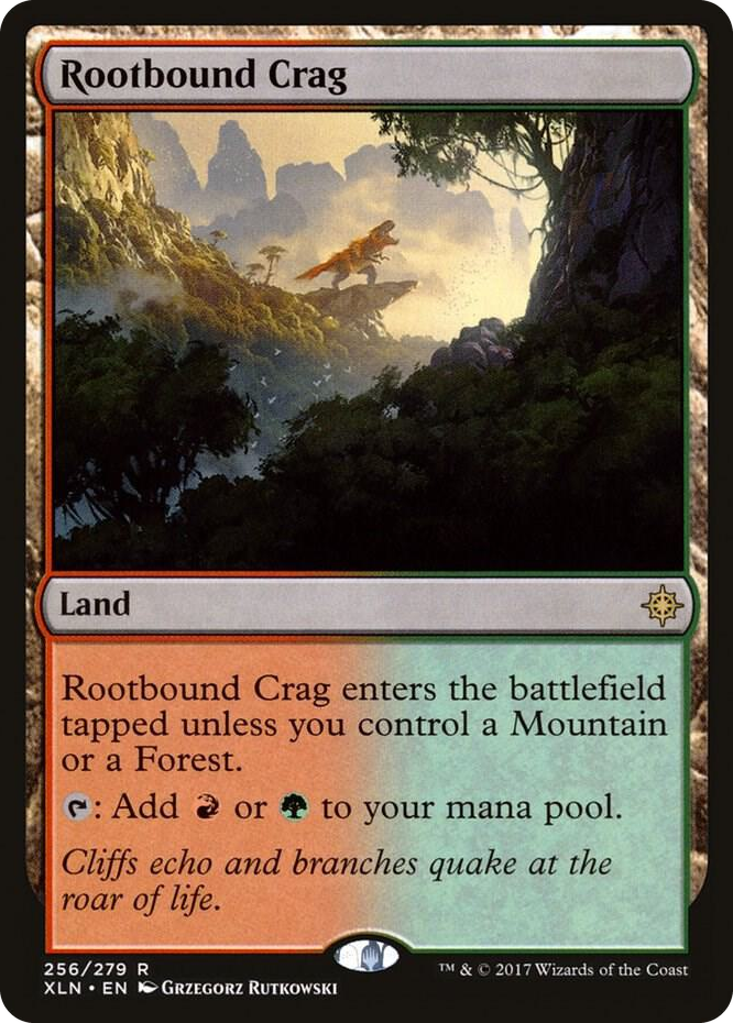 0256 Rootbound Crag R Ixalan
