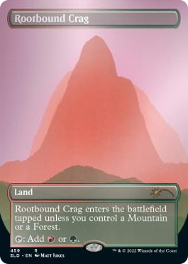 0459 Rootbound Crag R Secret Lair Drop Series