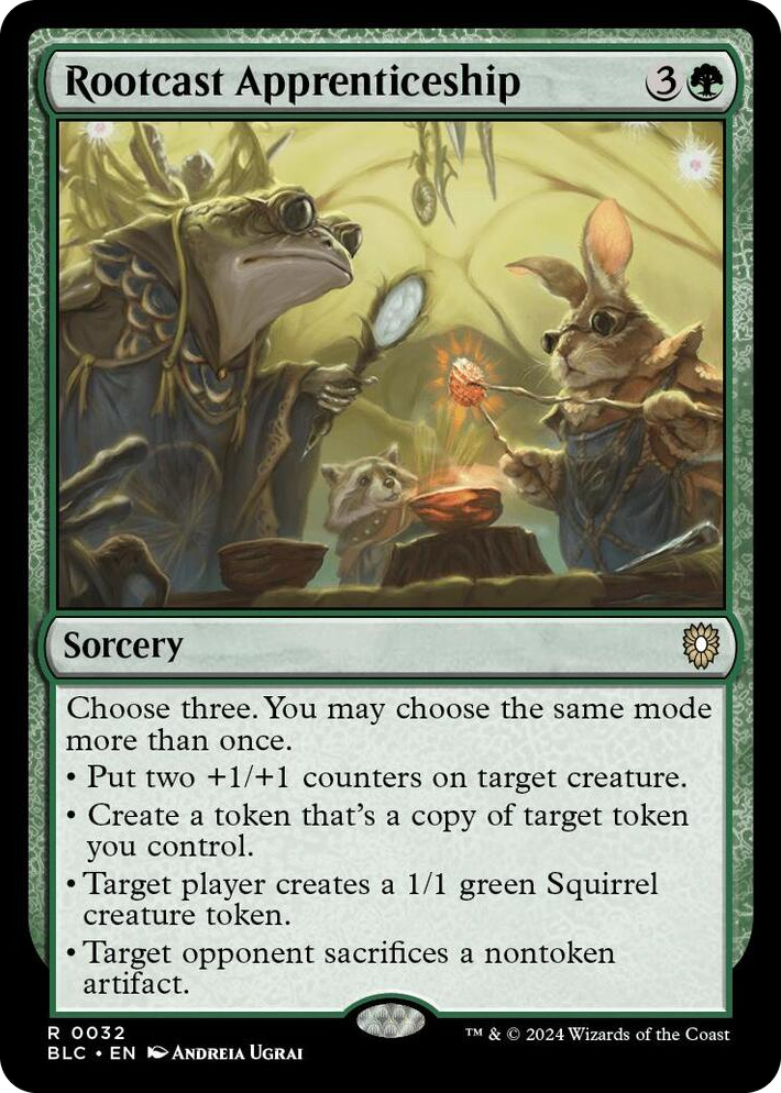 0032 Rootcast Apprenticeship R Commander: Bloomburrow