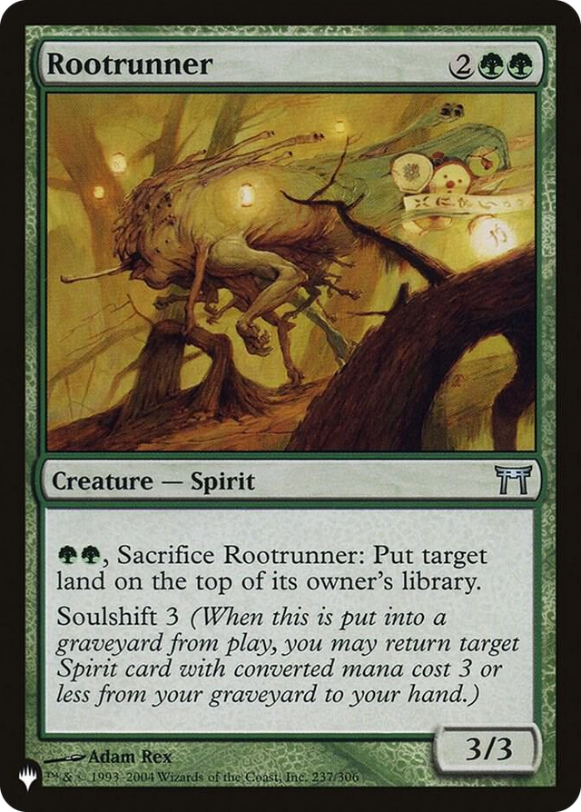 0237 Rootrunner U The List Reprints
