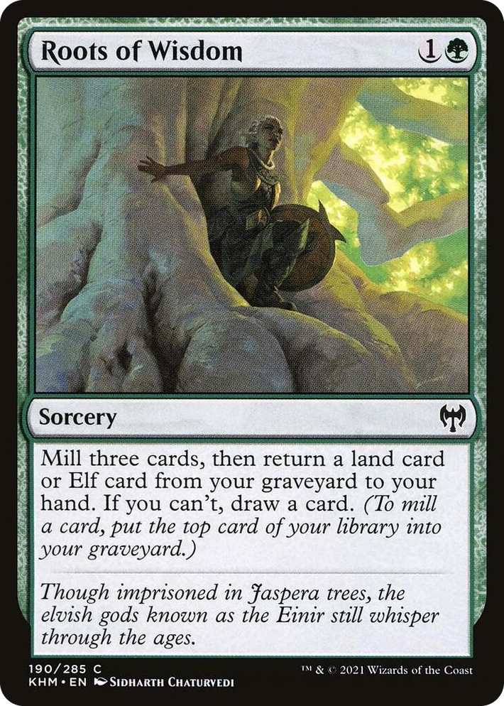 0190 Roots of Wisdom C Kaldheim