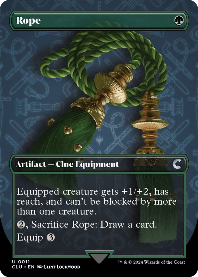 0011 Rope (Borderless) U Ravnica: Clue Edition