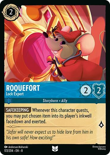 0172 Roquefort - Lock Expert Uncommon Reign of Jafar
